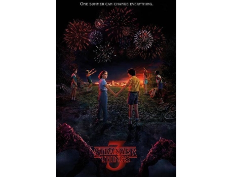 Póster GF Cosas Más Extrañas Un Verano Puede Cambiarlo Todo (61x91.5 cm)