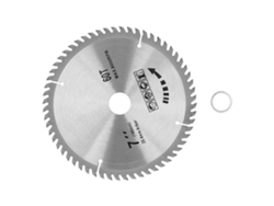 Hoja De Sierra Circular De 7x60t Y 180 Mm Para Carpintería Y Ebanistería.