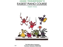 Libro de Métodos Musicales JOHN THOMPSONS Easiest Piano Course Part 5 (Para Piano - Idioma: Inglés)