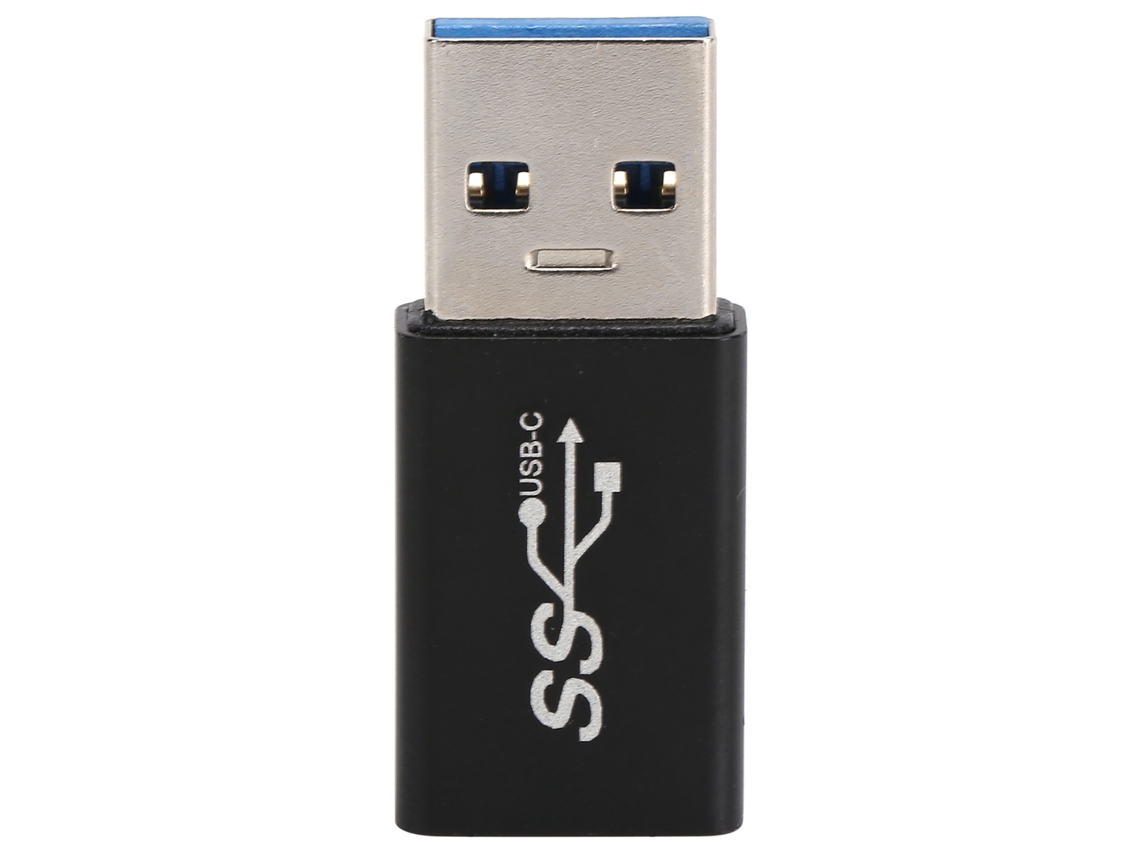 Mali adaptador Otg Usb 3.0 Macho para Usb c Fêmea Suporta Transferência Rápida e Carregamento 5v 3a