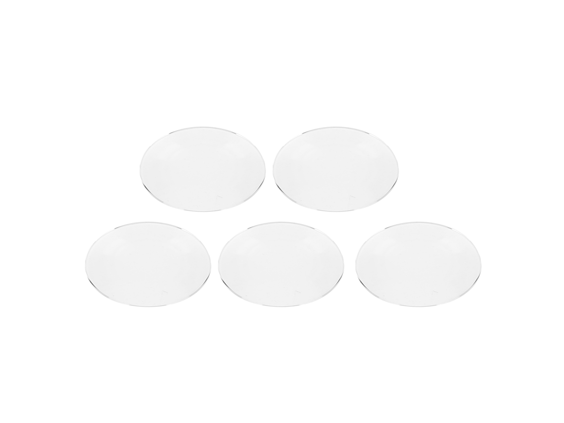 5pcs Vidro de Cristal de Safira para Relógio com Domo Único 25.5mm 27.5mm Espessura 1.7mm Peça de Reposição