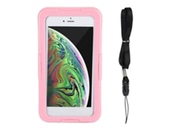 Caja Impermeable Para Buceo Submarino Ip68 De 3m Para Iphone X Xs - Rosa
