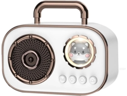 Altavoz Bluetooth Retro, Mini Subwoofer Inalámbrico
