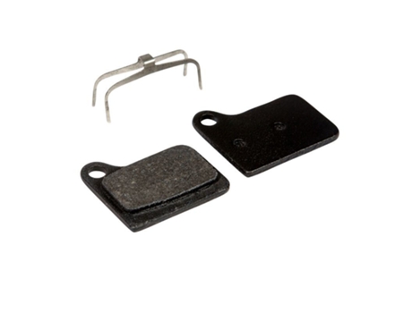 Par de pastillas de freno semimetálicas para bicicleta con 1 toallita limpiadora de discos FIBRAX Shimano Deore M555