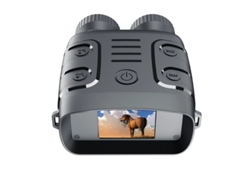 Gafas de visión nocturna con claridad de video 2K, zoom digital de 10x, pantalla TFT de 2,4 pulgadas, luz infrarroja de 850 nm, batería recargable Bestvite