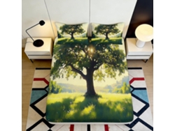 Microfibra Estampado Funda Microfibra Diseño Almohada Juego Color 200x25cm