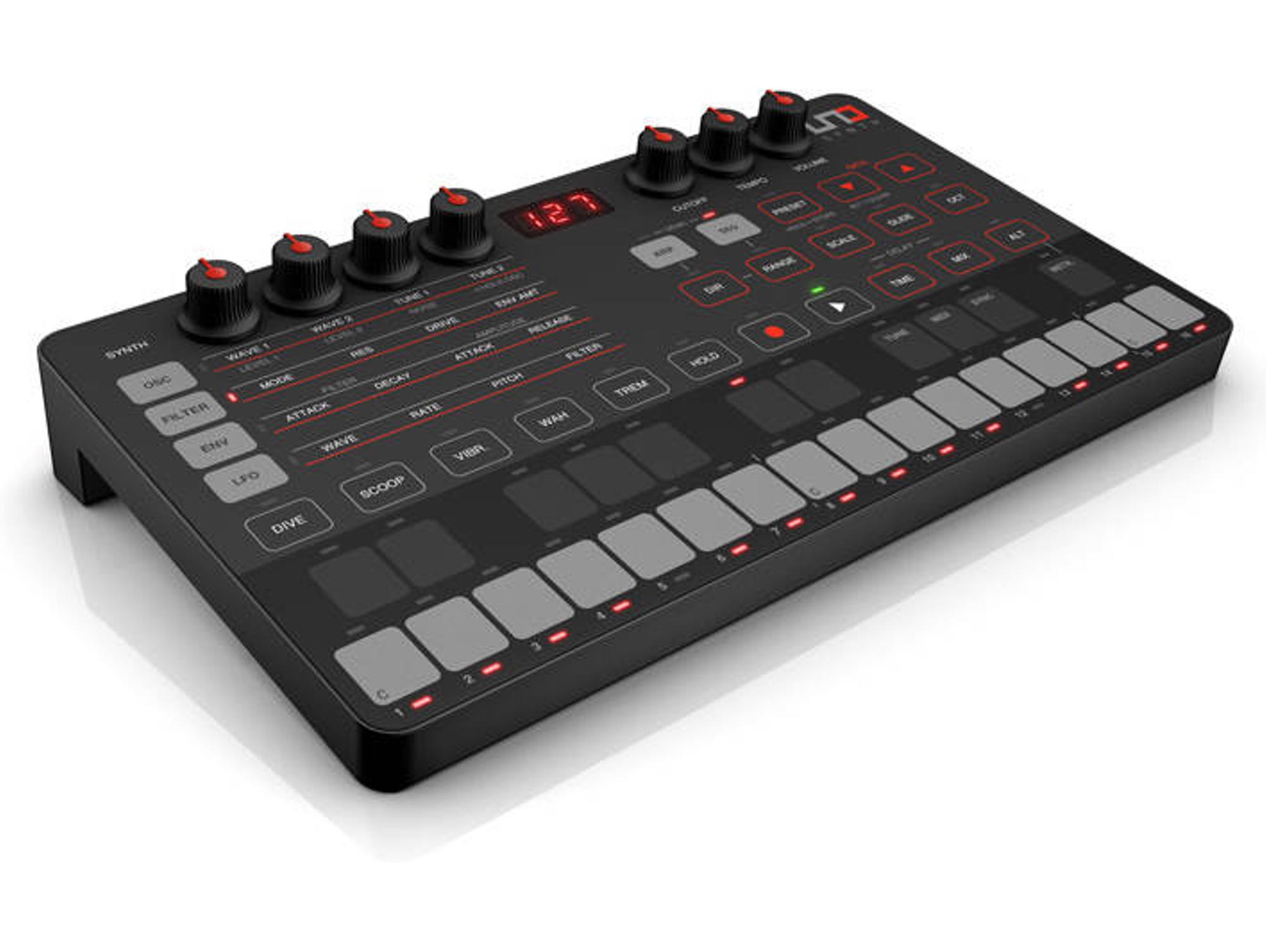 Sintetizador IK MULTIMEDIA Uno Synth (2 Entradas - 2 Salidas)