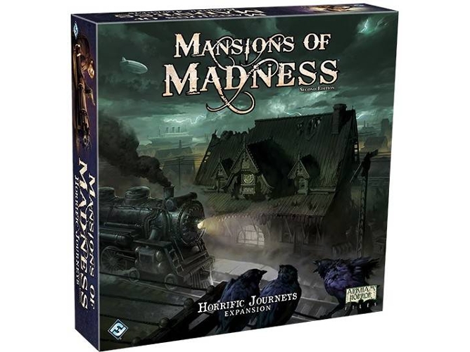 Juego de Mesa FANTASY FLIGHT Mansions of Madness: Second Edition - Horrific Journeys (Inglés - Edad Mínima: 14)