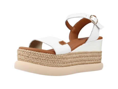 Zapatos de Mujer POPA Rocha Tecido Blanco (41)