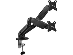 Soporte de Mesa para Pantallas Planas EWENT EW1516 68,6 cm (27") Fijación/Atornillar Negro