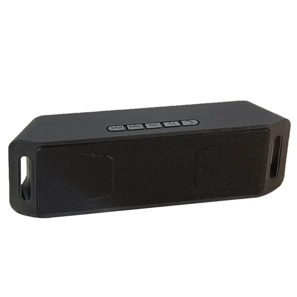 (negro) Mini Altavoz Portátil Bluetooth Con Graves Potentes Y Soporte Para Expansión De Tarjeta Tf