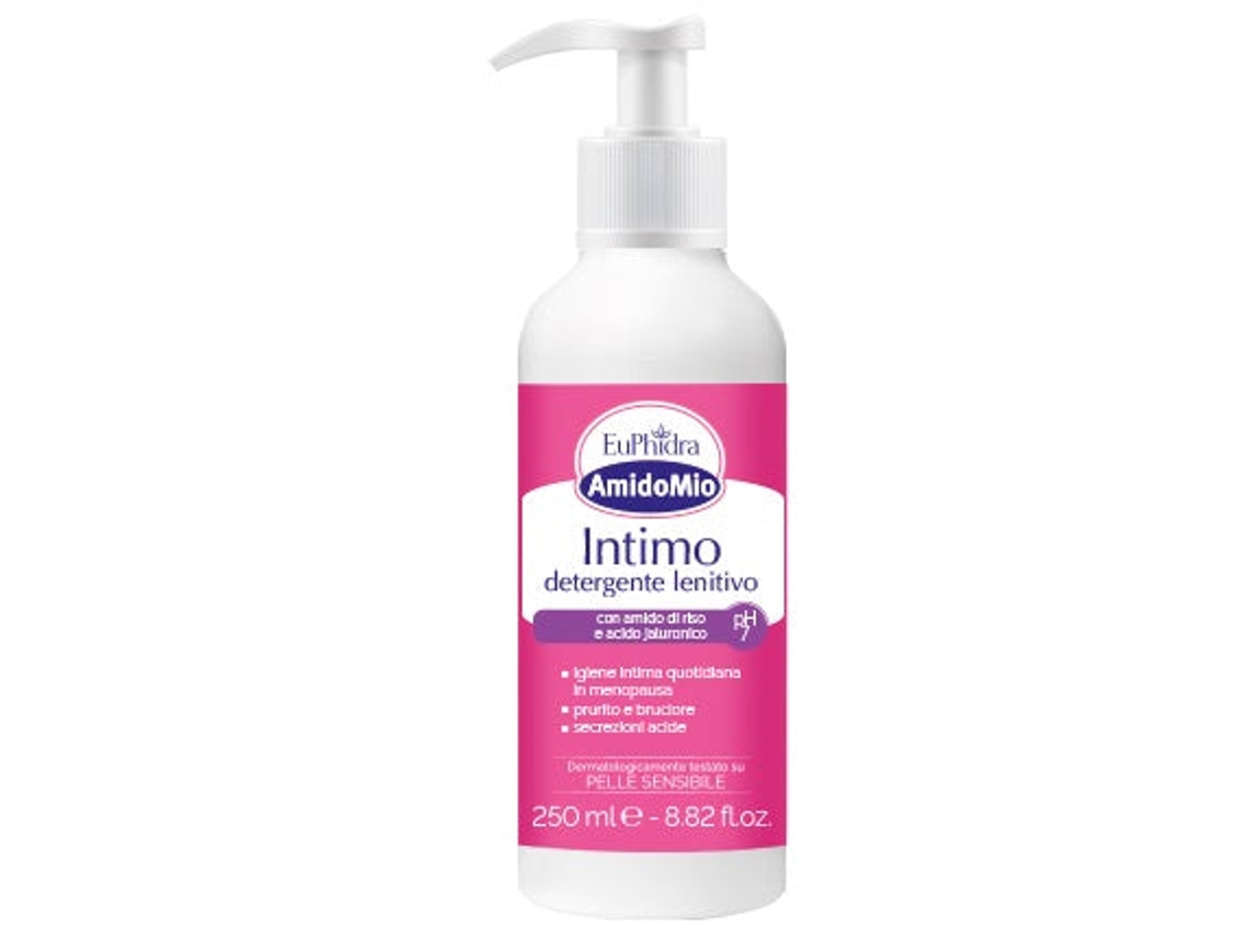 Amidomio Intimo Detergente Lenitivo Ph 7 250 Ml Euphidra Euphidra
