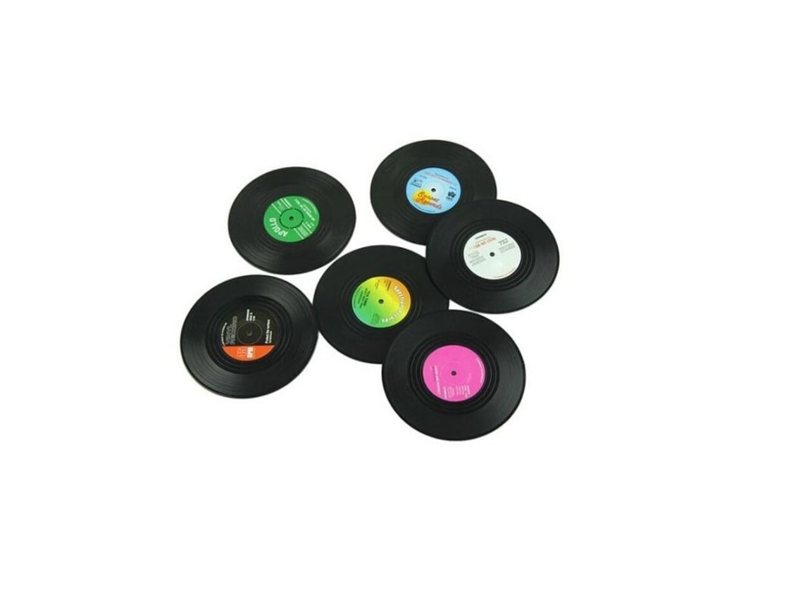 Coaster - retro vinyl record