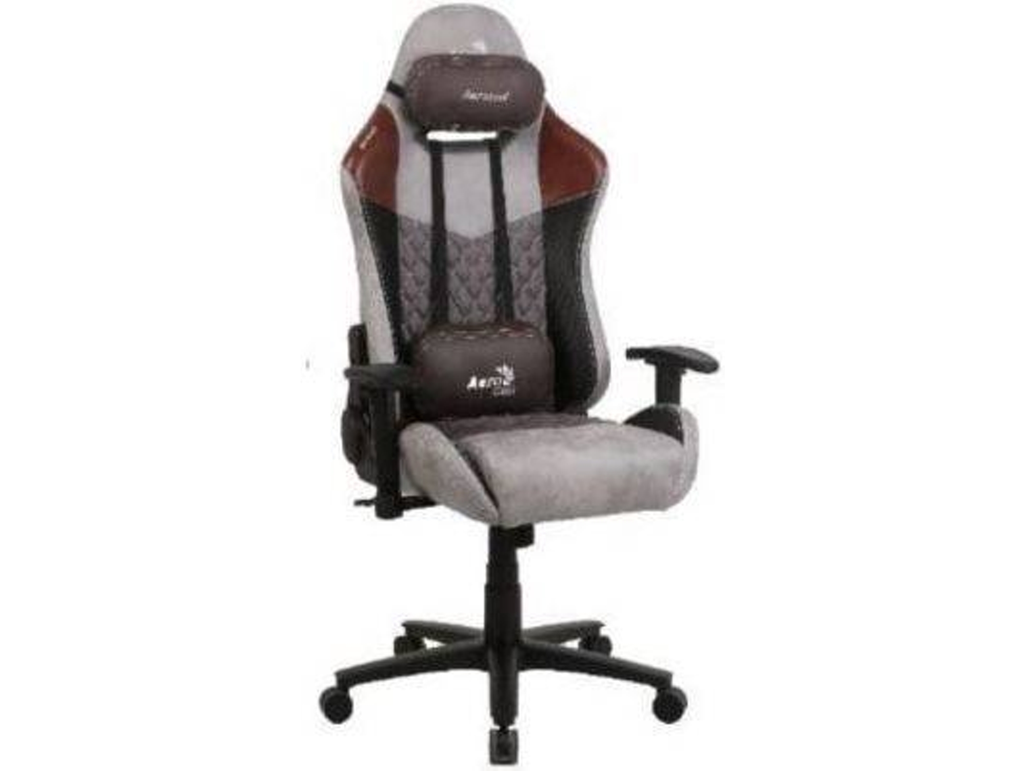 Silla Gaming AEROCOOL Duke Aerosuede (Gris)