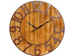 Reloj de Pared THINIA Vintage (Negro - 60 cm)