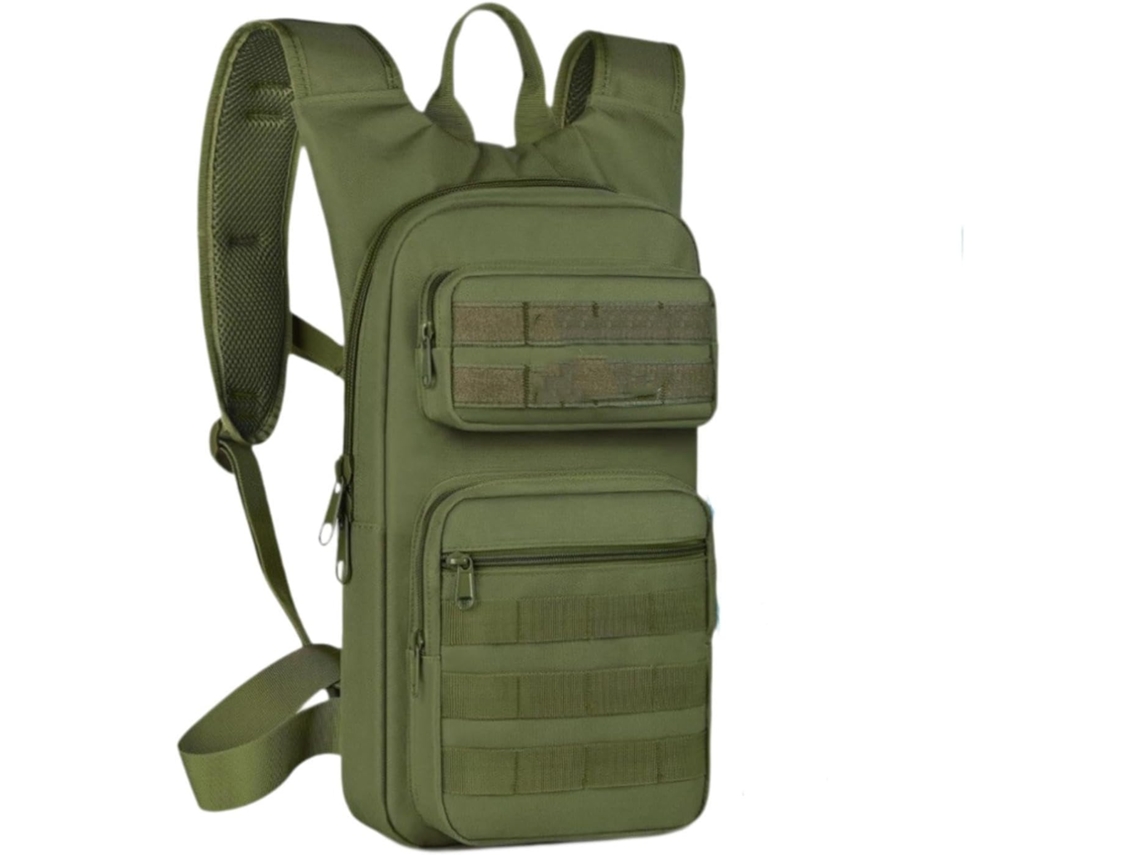 Chaleco De Running Harilla Tejido Oxford, Espalda Impermeable Con Bolsa Agua Para Escalada. Desgaste