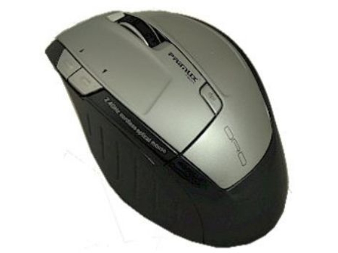 Ratón PRIMUX M808 (Inalámbrico - Óptico - 1600 dpi - Gris)