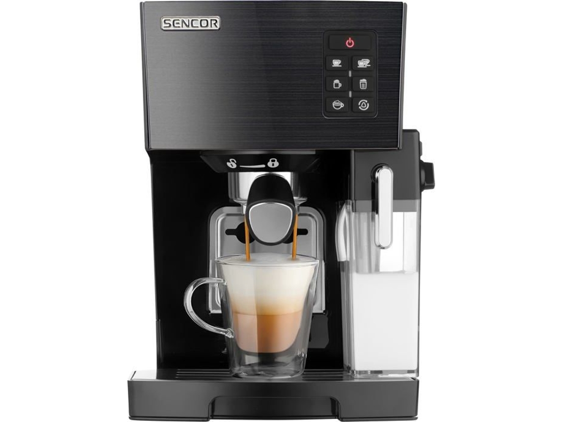 Máquina De Café Espresso Con Molinillo Sencor Máquina Espresso Ses 4050ss Eue3