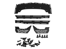 Pedal Lateral De Aluminio Para Coches Rc Arrma Escala 1/7 Y 1/8, Piezas De Mejora, Duradero Y Ligero, Negro.