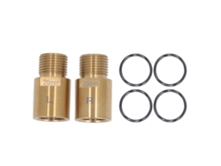 2026-extensor De Pedales De Bicicleta De Acero 20mm Oro Espaciador Extendido Para Pedales Con Rosca 9/16 Pulgada