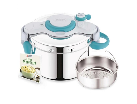 Olla a Presión SEB (Acero Inoxidable-6l)