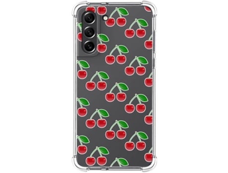 Carcasa Samsung Galaxy S21 FE 5G TUMUNDOSMARTPHONE Cerezas Multicolor