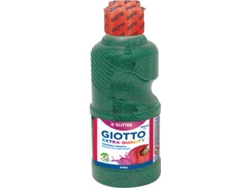 Pintura para Carteles Líquido GIOTTO Glitter Verde (250ml)