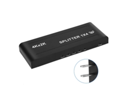 Switcher Splitter Hdmi De Metal 4k 1080p 60hz 3d 1 Entrada 4 Salidas