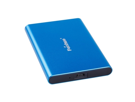 Disco Duro Externo SSD SLOWMOOSE Portátil para Laptop Tipo C USB 3.1 (Azul - 512 GB)