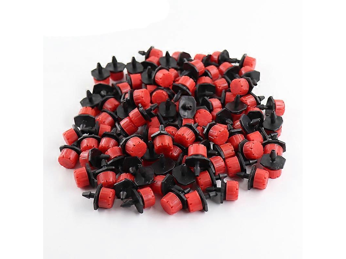 100 Goteros Ajustables Para Riego Por Goteo Sistema De Autoirrigación Manguera Microaspersores Para Plantas Invernadero Jardín