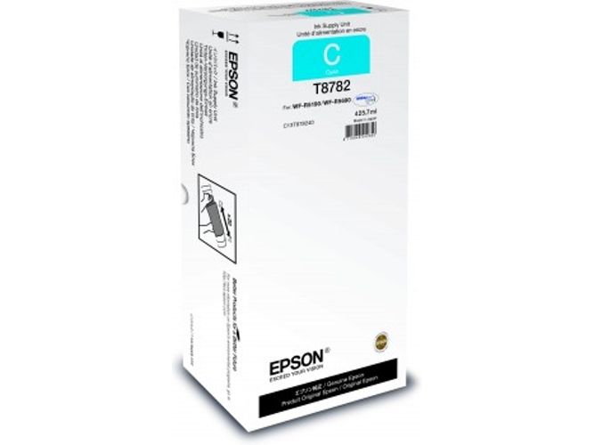 Cartucho de tinta Original EPSON Cián XXL T8782 C13T878240 WorkForce Pro WF-R5xxx series