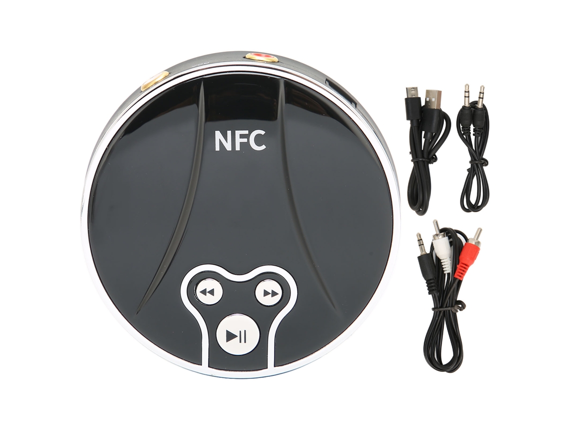 Adaptador Receptor Bluetooth Con Entrada Óptica Aux Rca De 3,5 Mm Y Extensor Inalámbrico Nfc Para Altavoces De Cine En