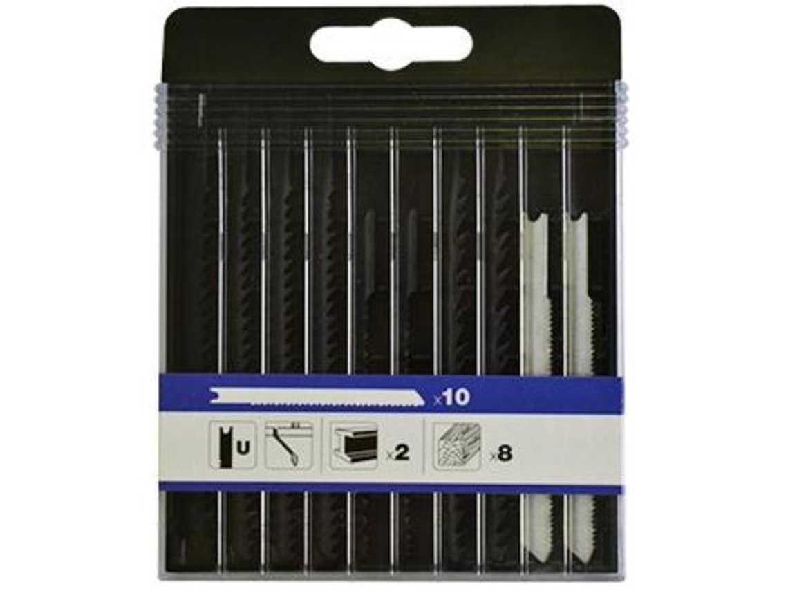 Hojas sierra t/black 10 ud. est-10