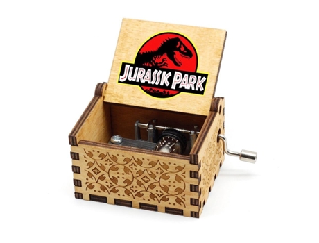 Caja de Música con Manivela SLOWMOOSE Jurassk2