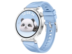 Bracelete Para Huawei Watch Gt 5 (41mm) - Silicone - Textura De Cristal De Gelo Azul Nublado