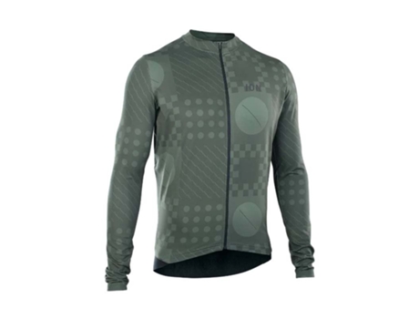 Jerseys ION Camisola De Manga Comprida Vntr Amp Verde XL Homem