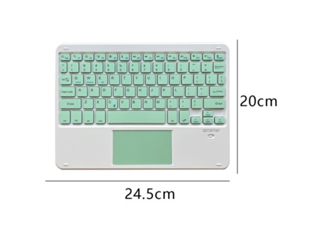 Teclado Ratón ELKUAIE Bluetooth Inalámbrico Universal (Inglés)