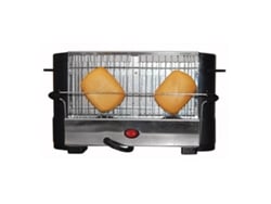 Tostador Comelec TP-7713/7714 800W Negro Acero Inoxidable