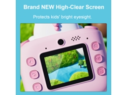 Cámara Digital Para Niños Con Impresión Instantánea De 48mp, Para Niños De 3 Años Y Más, Con Batería De 800mah
