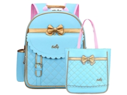 Mochila universitaria Chennnls con estuche