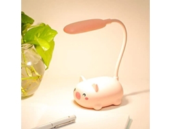 Lámpara De Escritorio Led Con Forma De Animalito De Dibujos Animados, Lámpara De Protección Ocular Para Que Los Estudiantes Estudien Y Lean.