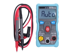Multímetro Digital Portátil Zt-s1, Medidor De Voltaje, Corriente Y Resistencia, Ca/cc 600v 9.999a 40mω