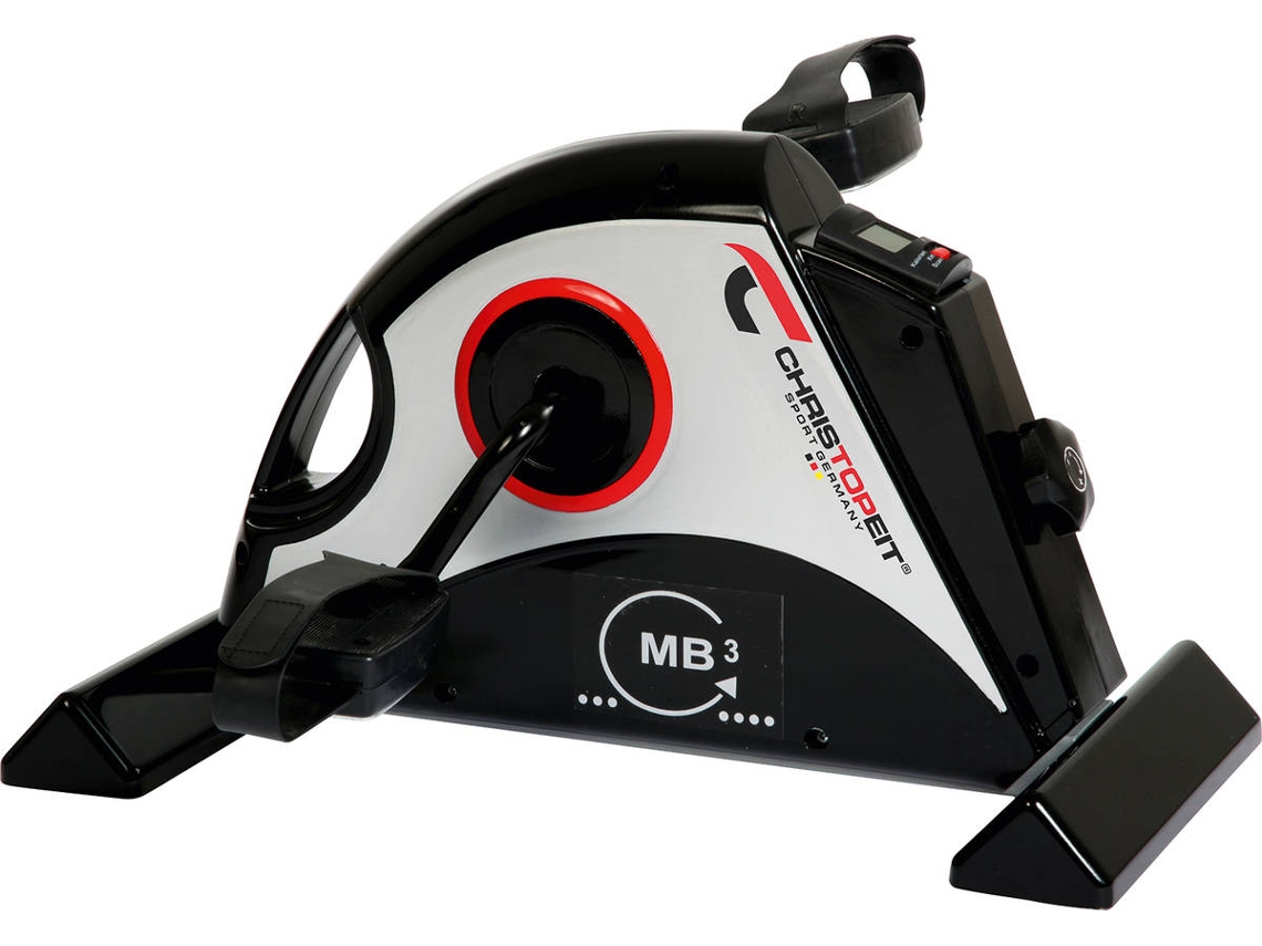 Mini Bicicleta Estática CHRISTOPEIT Mini Bike MB 3 (Negro - 31x42x50cm)