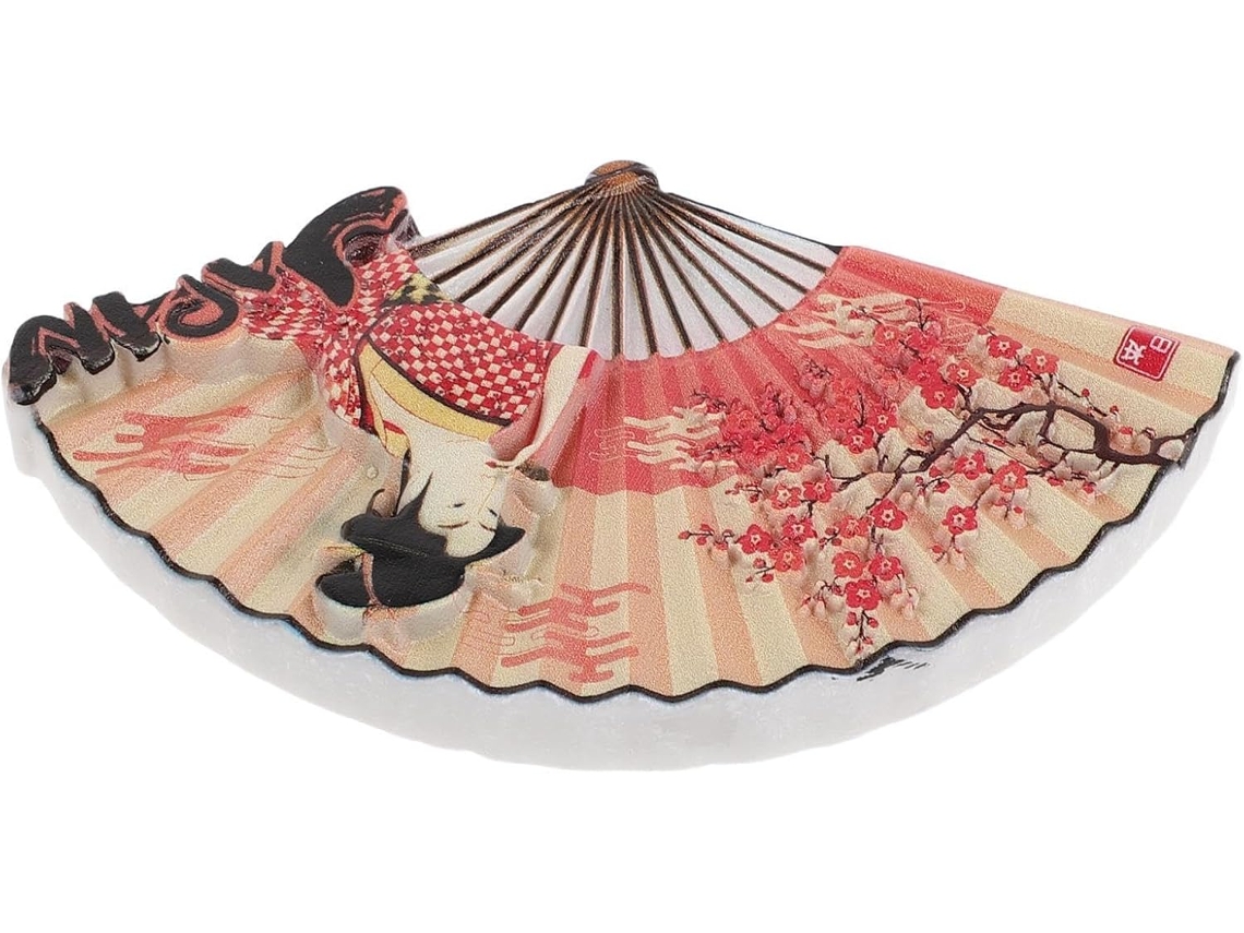 Viaje Imán 3d Para Nevera, Japonés Ventilador,