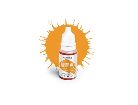 Bricolaje plastilina agua aceite, jabón para hacer colorantes, kit líquido colorantes comestiblesNaranja Claro SLOWMOOSE