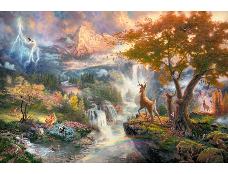 Puzzle SCHMIDT SPIELE Disney Bambi Puzle de figuras 1000 pieza(s) Dibujos