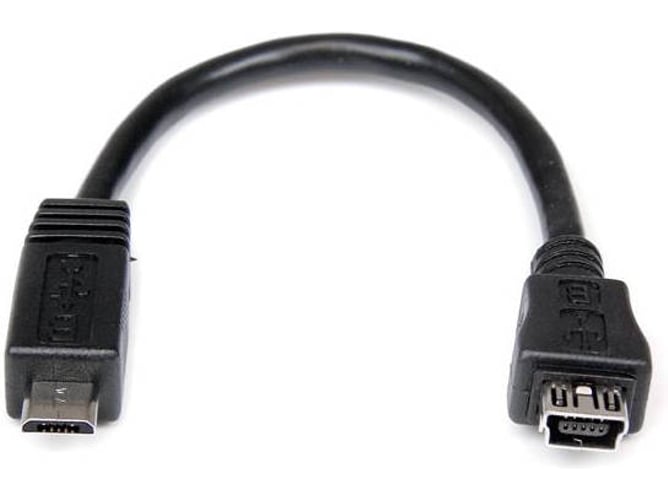 Cable USB STARTECH (USB - 15 cm - Negro)