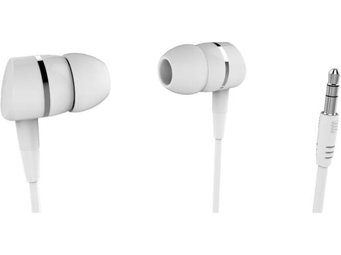 Auriculares con Cable Vivanco Solidsound (In Ear - Micrófono - Blanco)