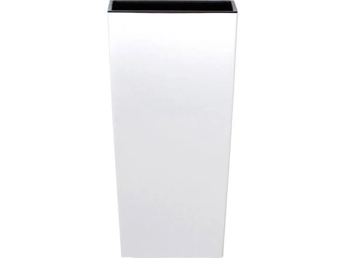 Maceta PROSPERPLAST Urbi Square (Blanco - 26.5 x 26.5 x 50 cm)