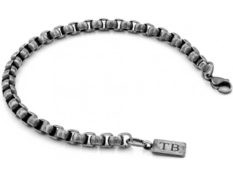 Pulsera TWOBROTHERS Salinas (Acero - Plateado - 19 cm)